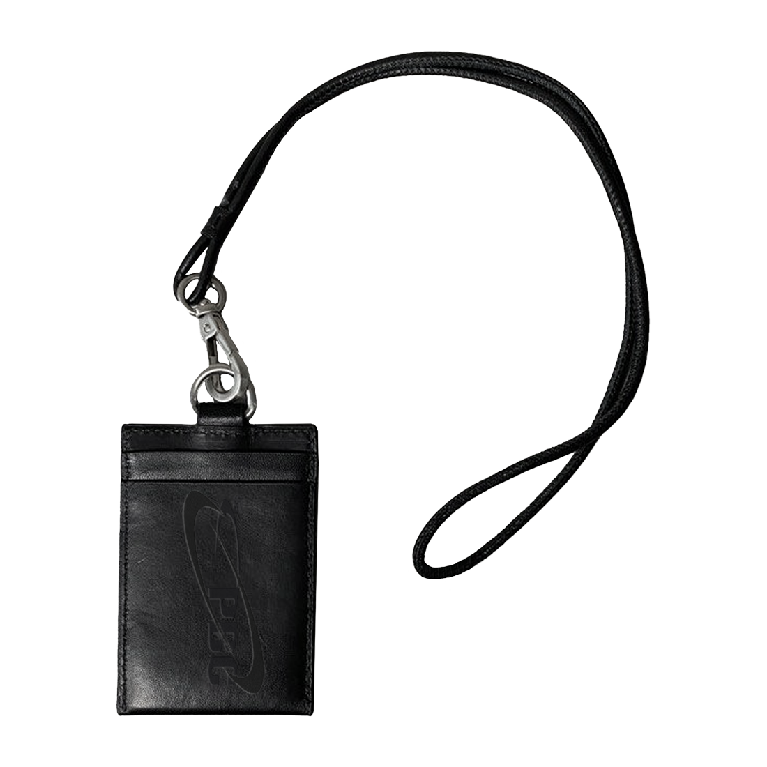 I AM MUSIC Leather ID Lanyard