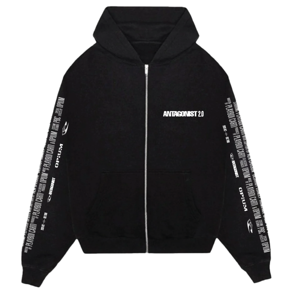 Antagonist 2.0 Tour Zip Up - Playboi Carti | Shop Antagonist 2.0 Tour Zip Up - Playboi Carti | Shop