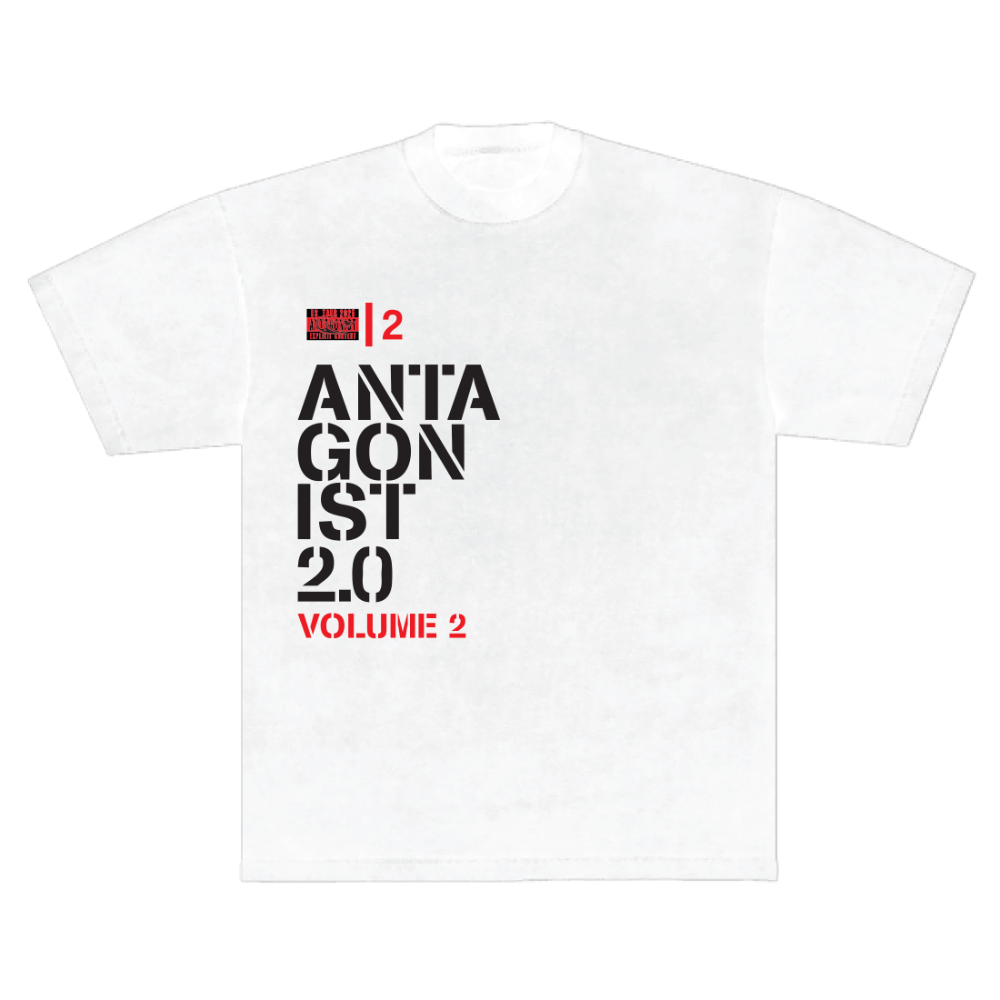 Antagonist 2.0 Vol 2 White T-Shirt - Playboi Carti | Shop