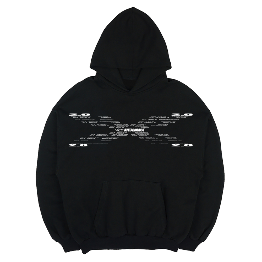 Antagonist Tour 2.0 X Hoodie Front