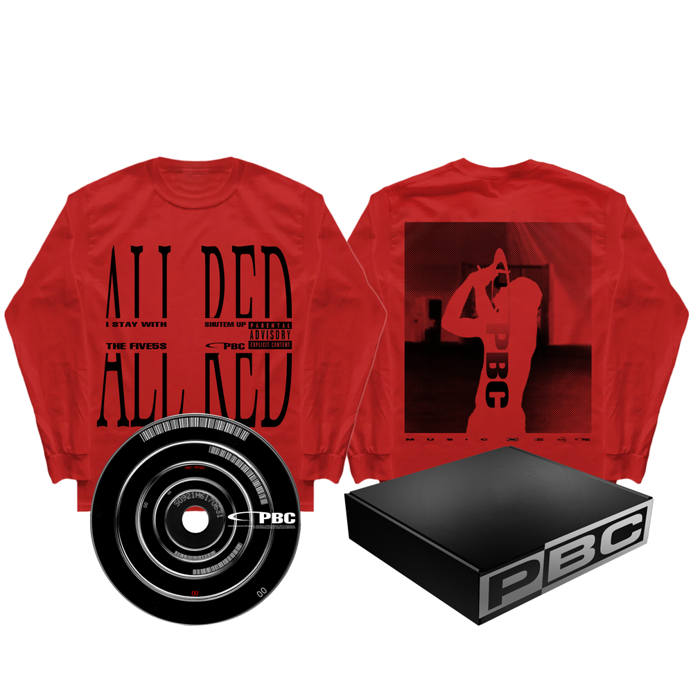 All Red Long Sleeve Boxset