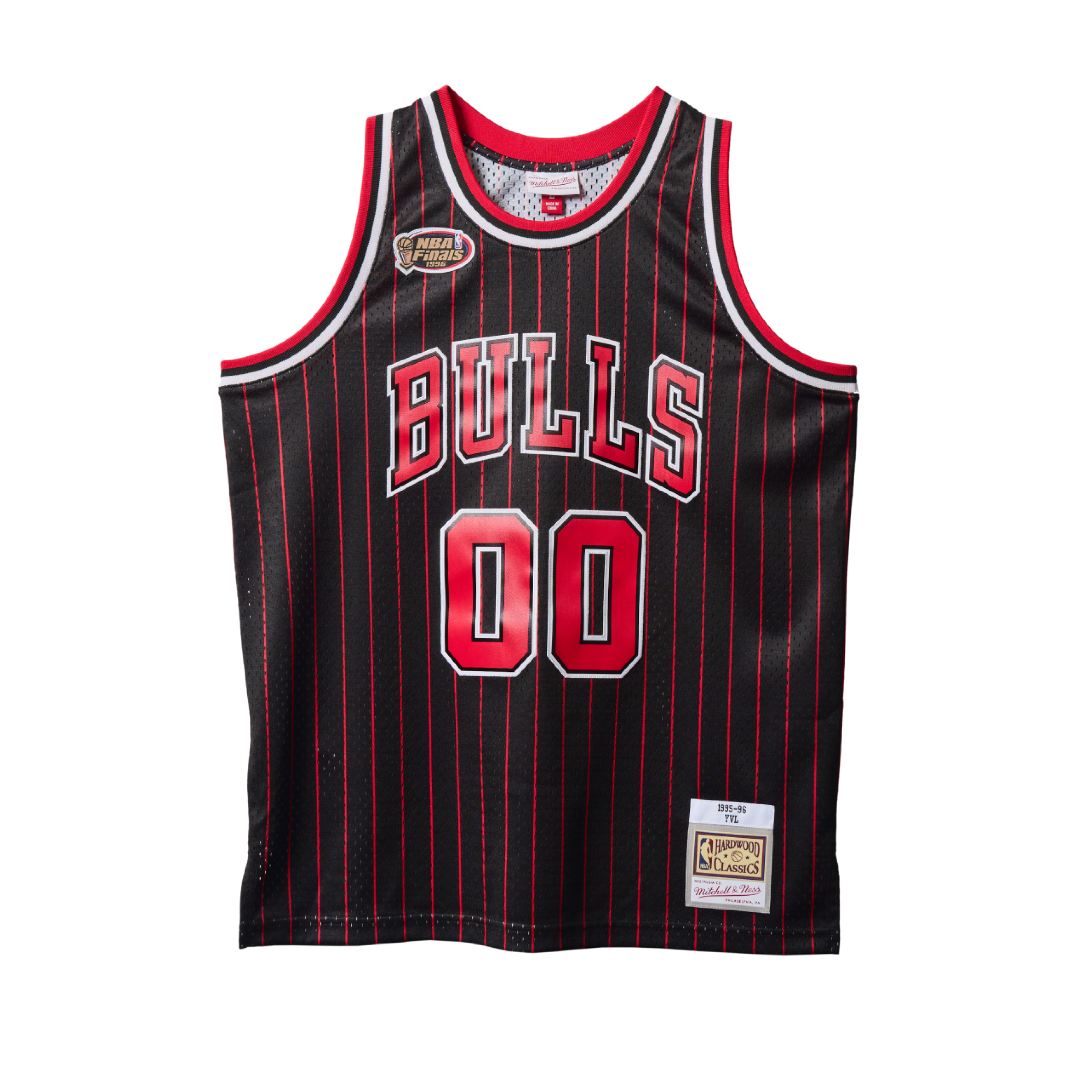 NBA PLAYBOI CARTI X M&N JERSEY CHICAGO BULLS 1995