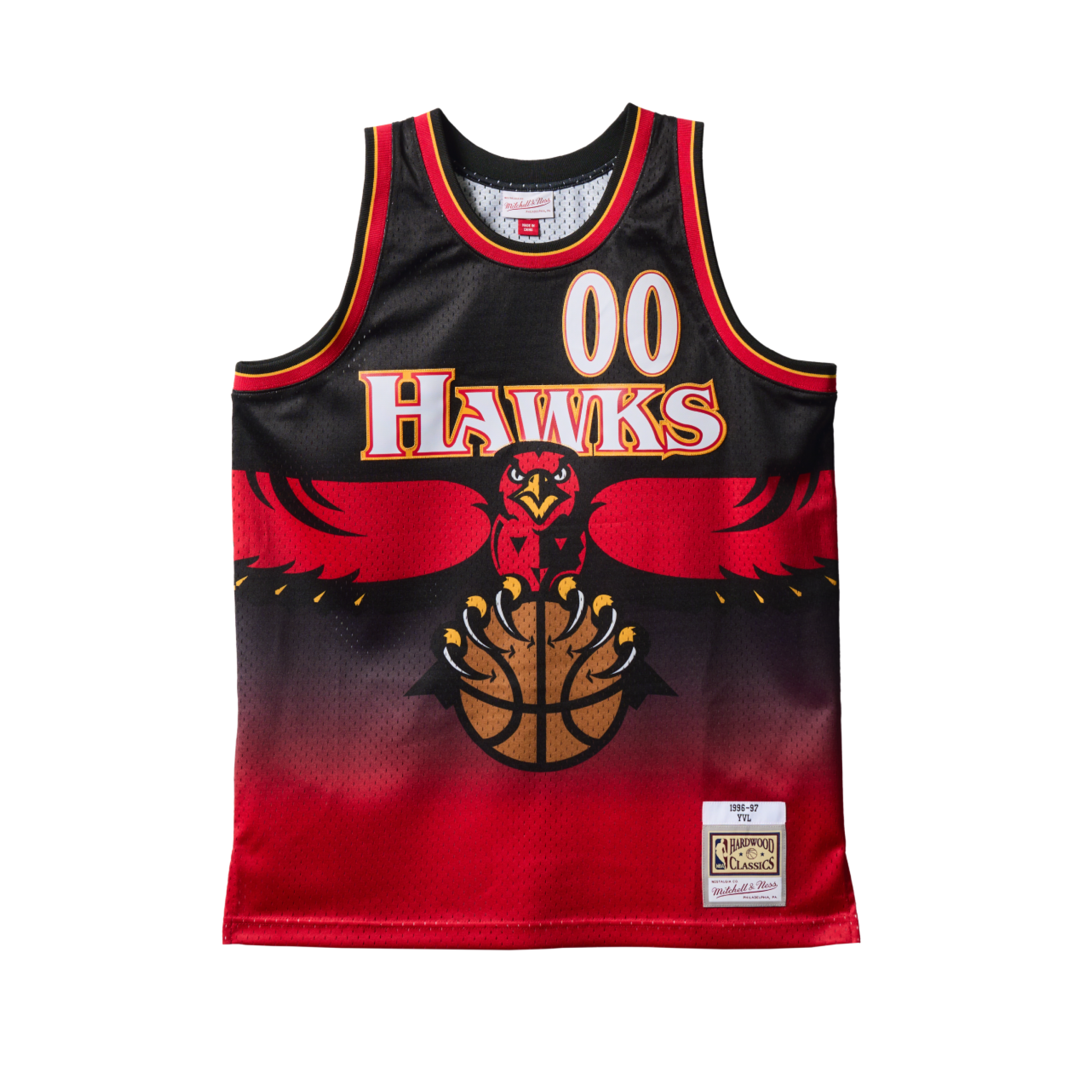 NBA PLAYBOI CARTI X M&N JERSEY ATLANTA HAWKS 1996