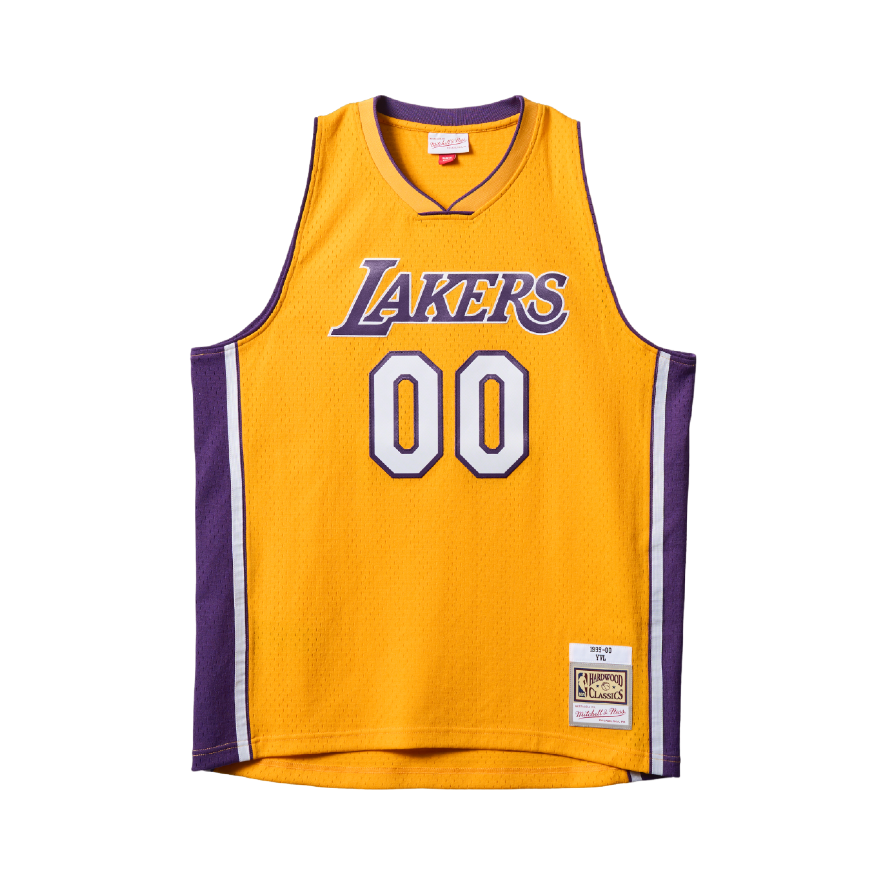 NBA PLAYBOI CARTI X M&N JERSEY LOS ANGELES LAKERS 1999