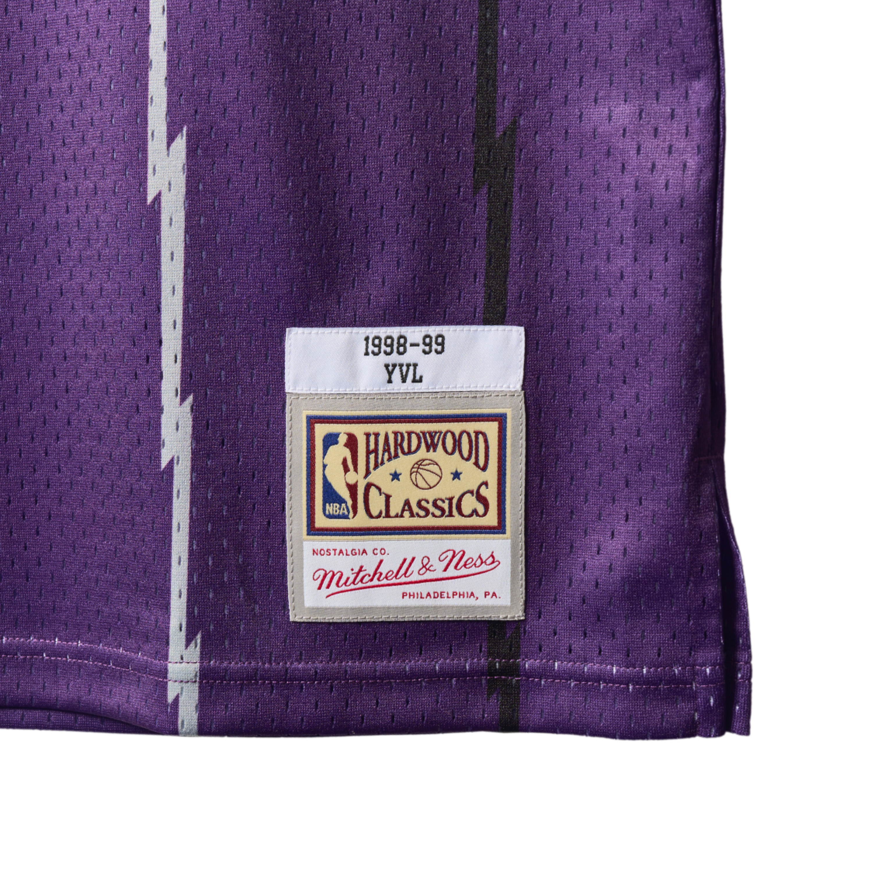 NBA PLAYBOI CARTI X M&N JERSEY TORONTO RAPTORS 1998 (PURPLE)