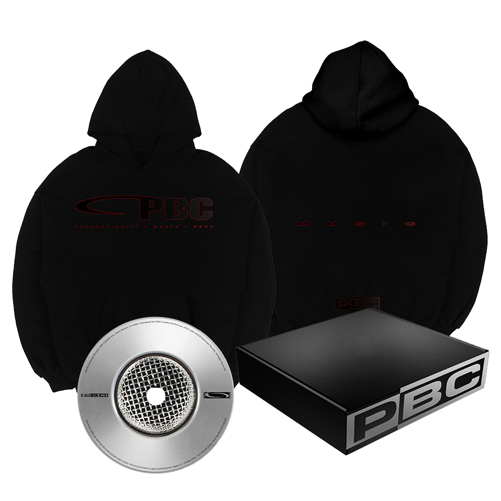 Red Outline PBC Logo Hoodie Box Set