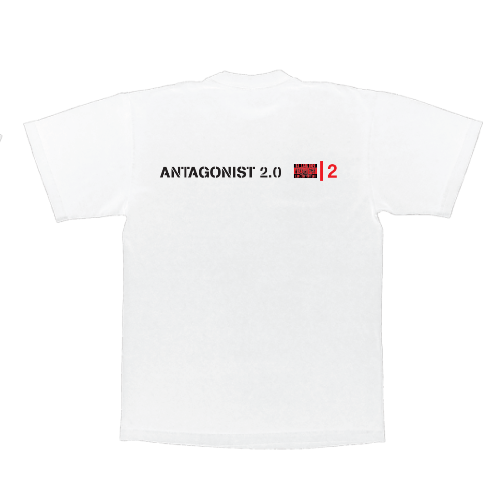 Antagonist 2.0 Vol 2 White T-Shirt Back